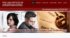 Desktop Screenshot of kinglawreno.com